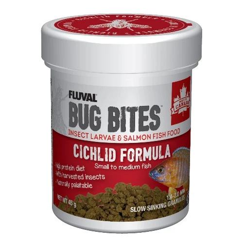 Bug Bites microgranulés pour poisson cichlidés - Moyens / larges
