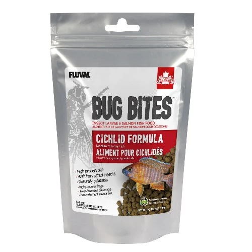 Bug Bites granulés pour poisson cichlidés - Moyens / larges