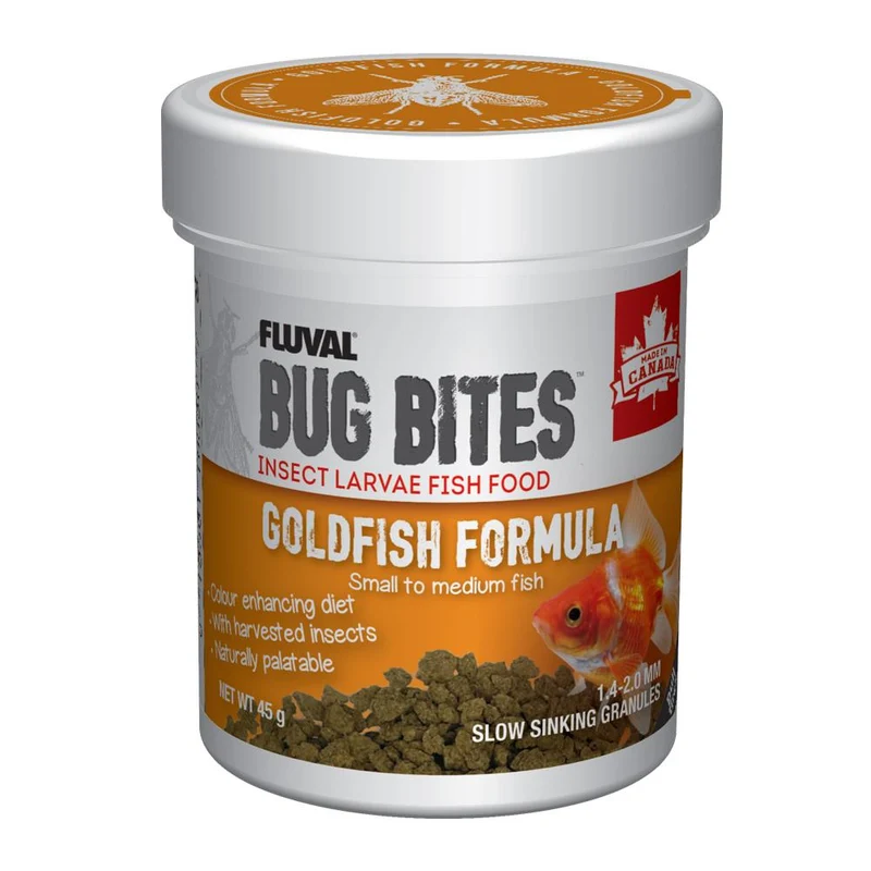 Bug Bites Microgranulés pour poisson rouge - Petits / moyens