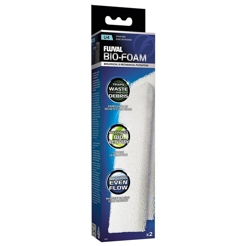 Bloc de mousse Série U4 - Paquet de 2 Fluval