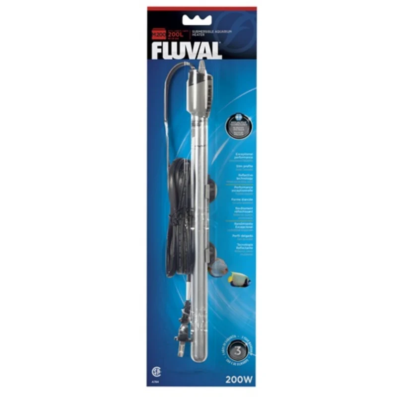 FLUVAL "M" 200 Watt Submersible Heater, 200 L (65 US Gal)