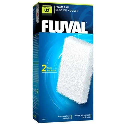 Fluval Bio-Foam Pad for U2 Underwater Filter - 2 Pack