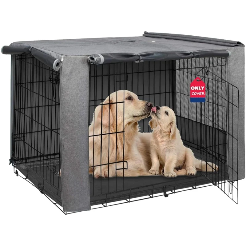 HiCaptain Couvre-Caisse 48pouces – Respirant, Imperméable UV et Panneaux Zip Doubles