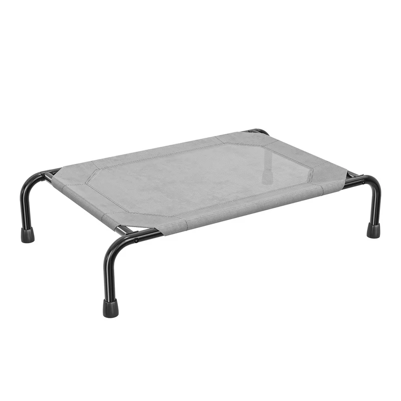 Simple Trending – Lit surélevé pour petit chien 36-5 x 22-5 pouces, étanche et ventilé