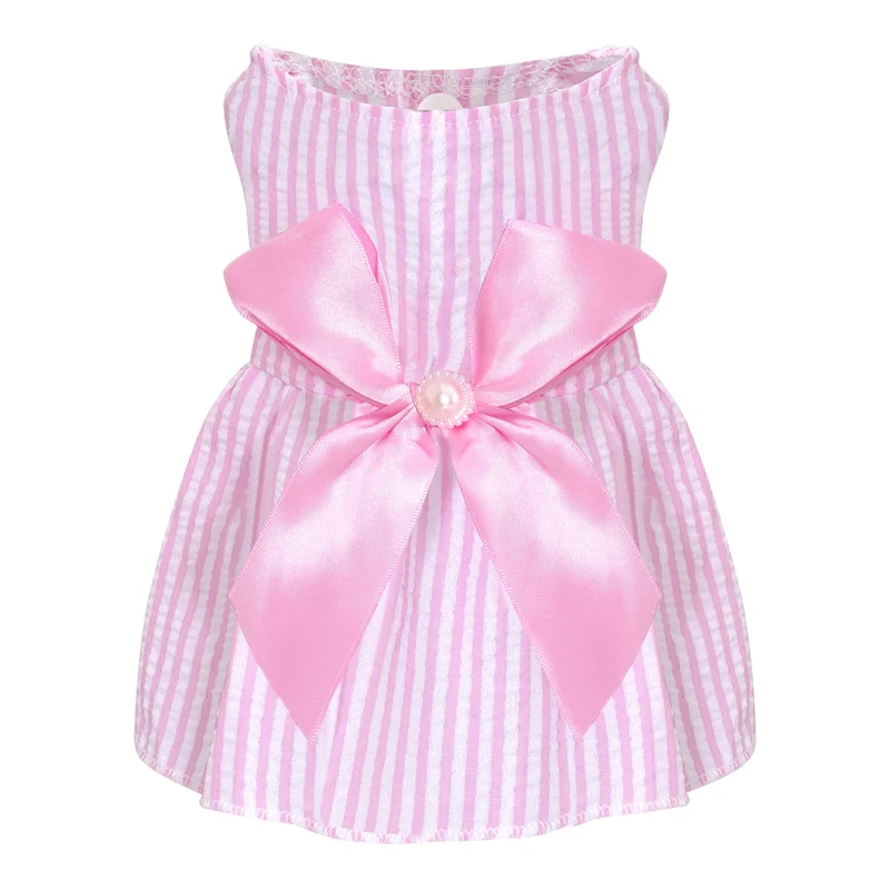Choyaxo Robe pour Chien à Nœud – Robe Princesse pour Chiot