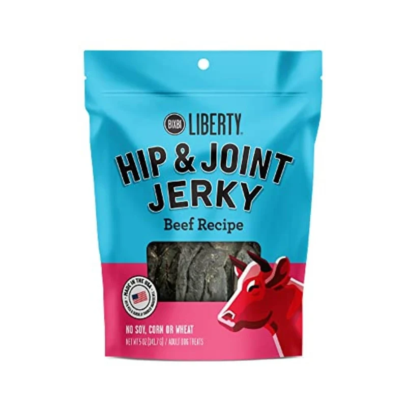 BIXBI Liberty - Friandises pour chien - Soutien des hanches et des articulations - Boeuf - 5 oz