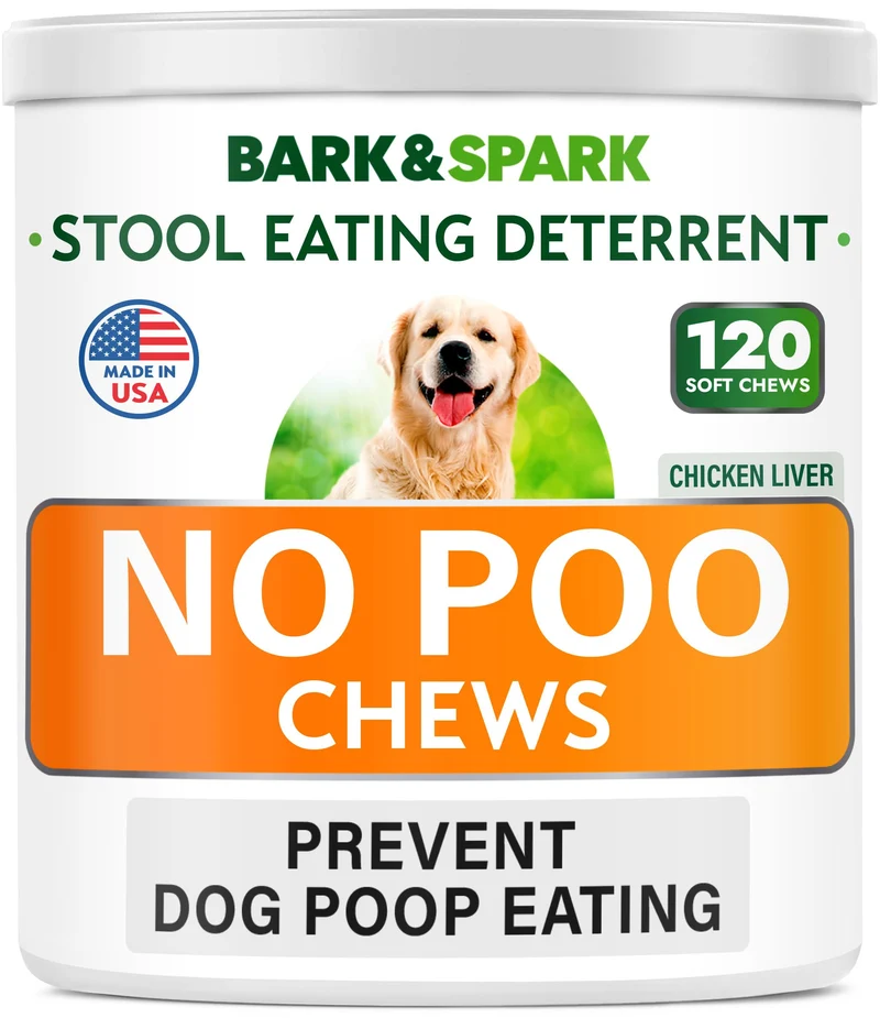 BARK&SPARK No Poo Treats – Détourner la Coprophagie et Santé Digestive pour Chiens