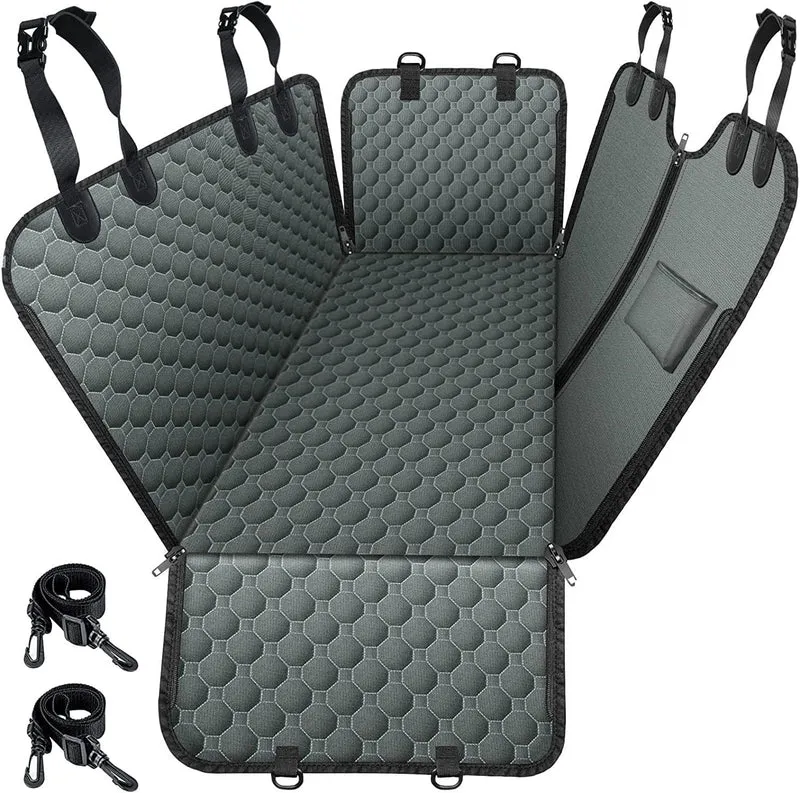 Mancro Housse de Siège Arrière pour Chien – Hamac Imperméable 600D, 4-en-1, Version 2026