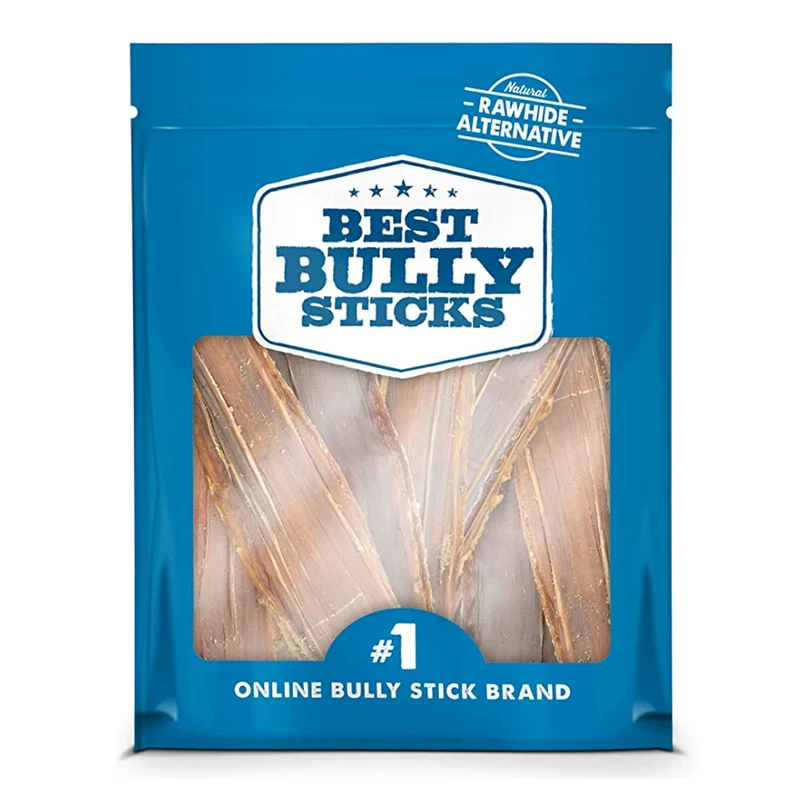 Friandises Jerky 6 pouces pour articulations - Best Bully Sticks (25 Paquets) Boeuf 100% Naturel
