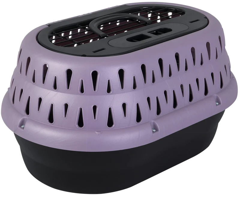 Petmate cage de transport à chargement par le dessus – 19 pouces pour chats et petits chiens, fabriquée aux États‑Unis