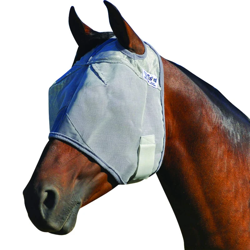 Cashel Crusader – Masque standard poulain et mini (CFMFS), anti-mouches
