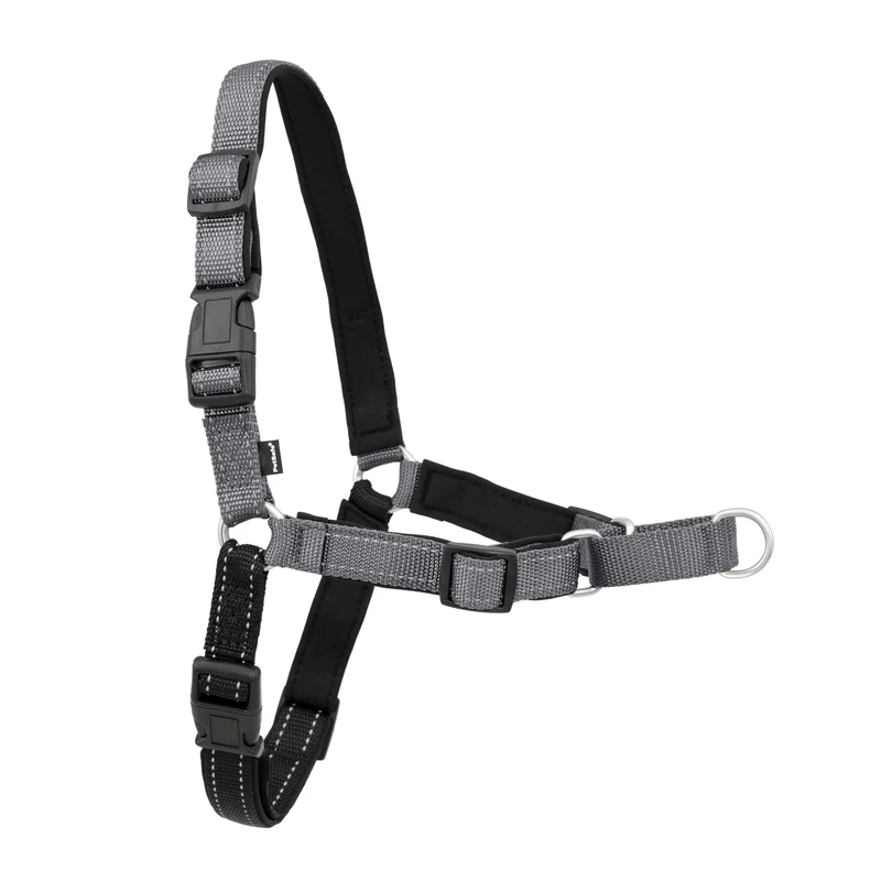 PetSafe Easy Walk Deluxe Harnais pour Chien – Sans Traction, Taille Moyenne, Acier