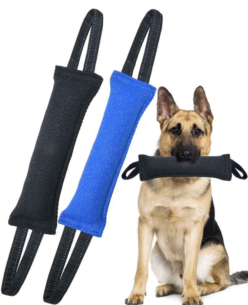 Clysoru – Ensemble Double de Jouets de Traction en Jute pour Chiens – Éducatif et Durable