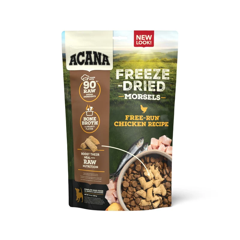 ACANA Morceaux lyophilisés au poulet — Protéines élevées & Bouillon, 8 oz
