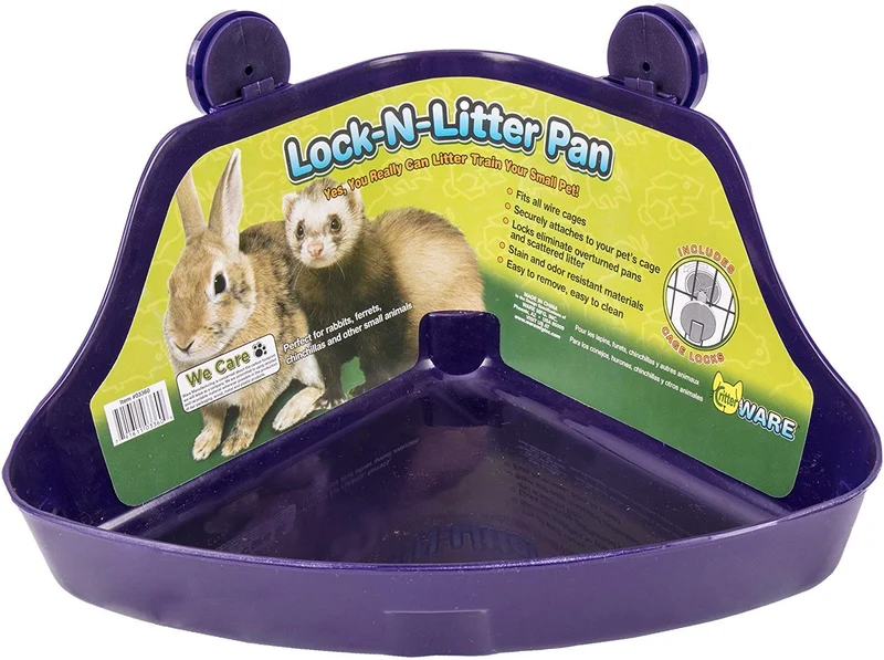 Ware Manufacturing (2 Pack) Bac Lock-N-Litter en Plastique – Taille Standard