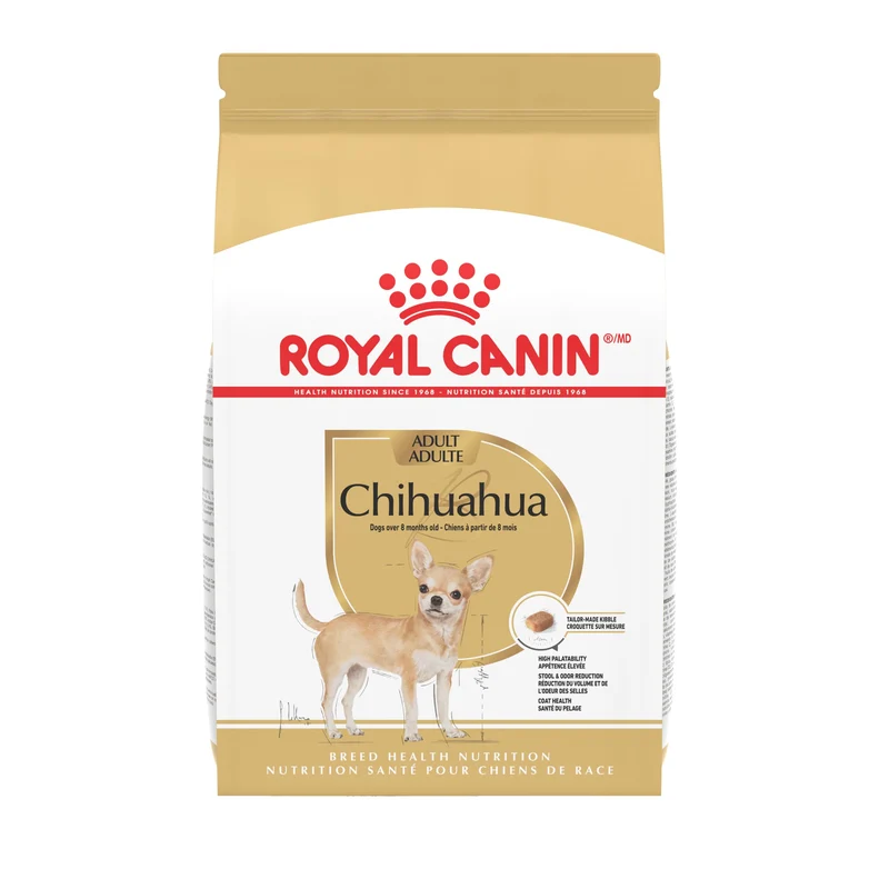 ROYAL CANIN Chihuahua Adulte - Nourriture sèche pour Chihuahua (Race Pure), Sac 2,5 lb