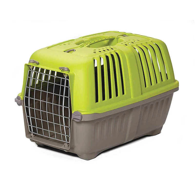 MidWest Spree — Transporteur Rigide pour Animaux (22 pouces), Cage de Transport pour Chats et Petits Chiens - Vert