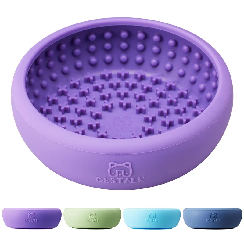 Bestalk – Bol de léchage pour chien, stimulation mentale et repas interactif anti-dérapant