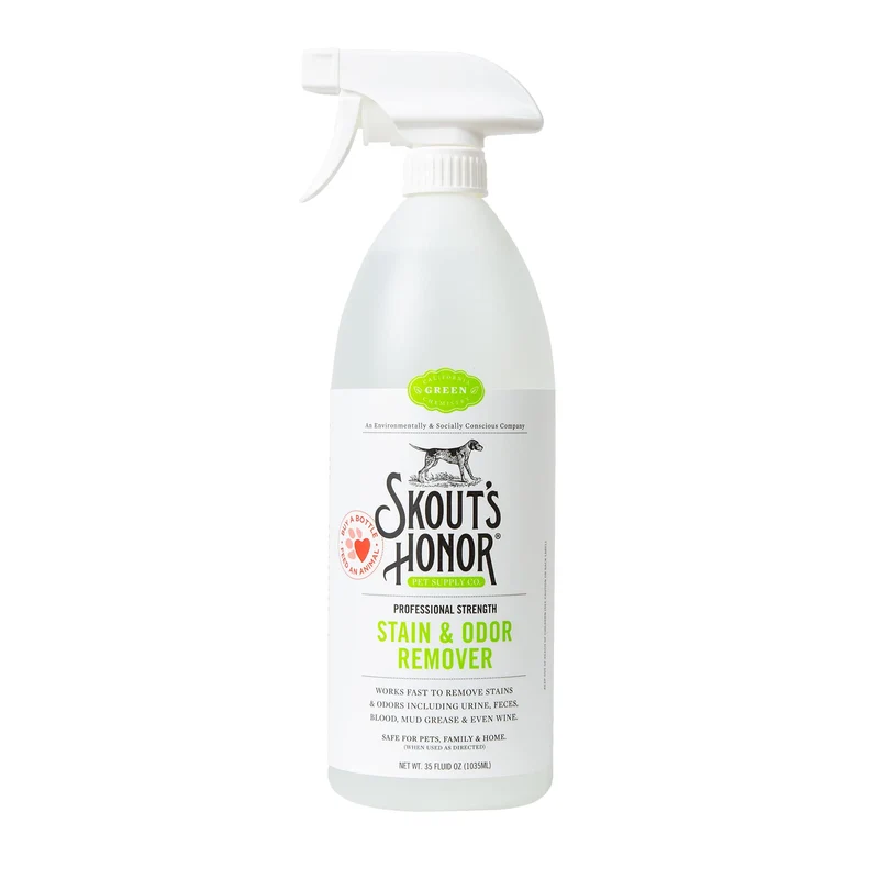 SKOUT'S HONOR Nettoyant Taches et Odeurs pour Animaux - Puissant, Écologique, 35 oz