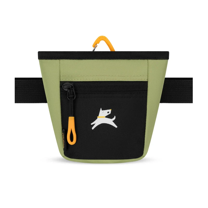 OllyDog Goodie Treat Bag – Sac à friandises chien, ceinture-taille, fermeture magnétique et port mains libres