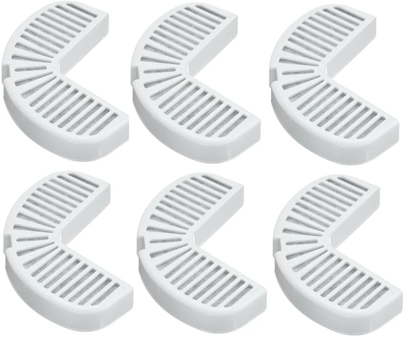Filtres de remplacement Pioneer Pet pour fontaines en céramique et acier – Pack de 6