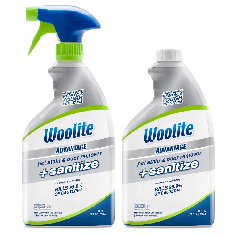 Détachant Taches et Odeurs Woolite Avantage Pet – Nettoyage et Désodorisation 3327 | Bissell