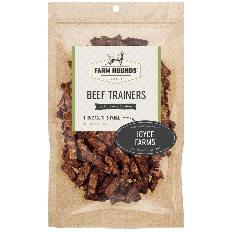 Farm Hounds – Friandises au Boeuf faciles à casser pour chiens – 4,5 oz – Élevage humain et sans additifs – Fabriqué aux États-Unis