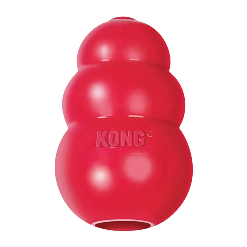 KONG Classic – Jouet Chien Remplissable en Caoutchouc Naturel, Durable – XXL