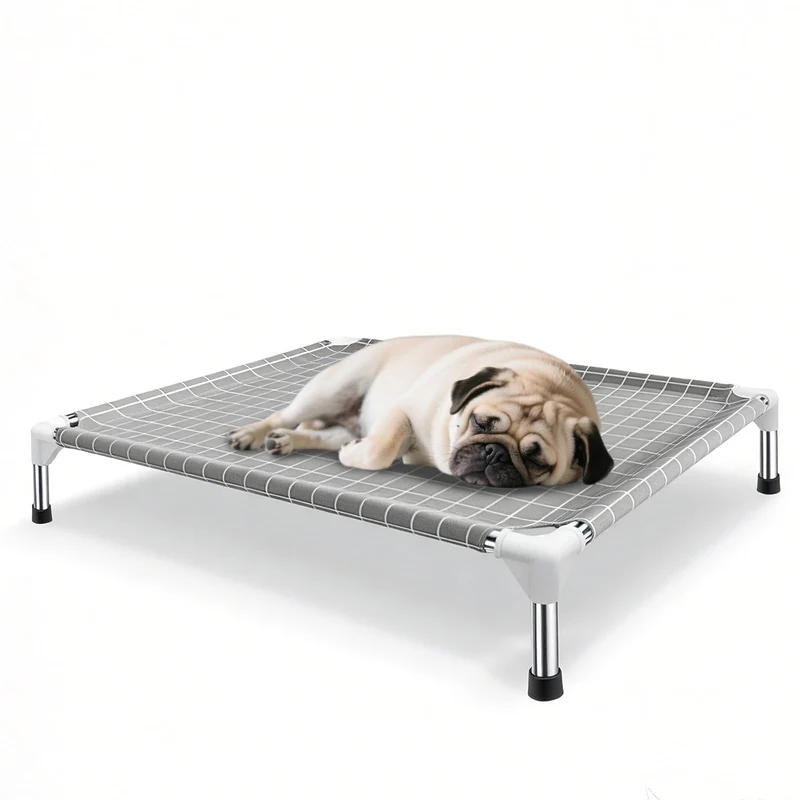 Lit surélevé Tensorsine pour chien moyen – Couchage portable et sans outils