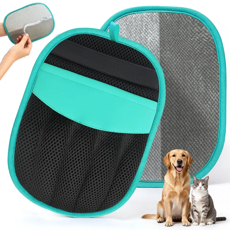 ACRABROS – Outil anti-poils réutilisable à cinq doigts pour chiens et chats