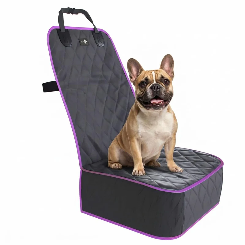 Active Pets Couvre-Siège Avant Chien Imperméable — Universel, Confort et Sécurité — Rose