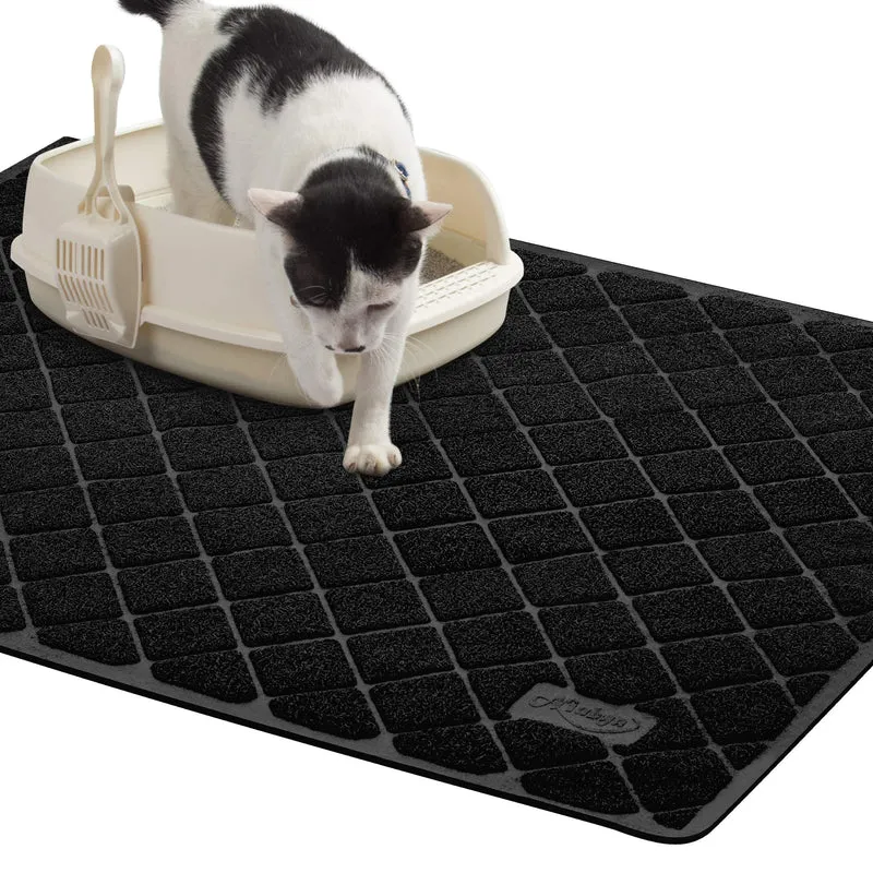 Niubya Tapis Litière Premium Extralarge 47x35 – Imperméable et Antidérapant