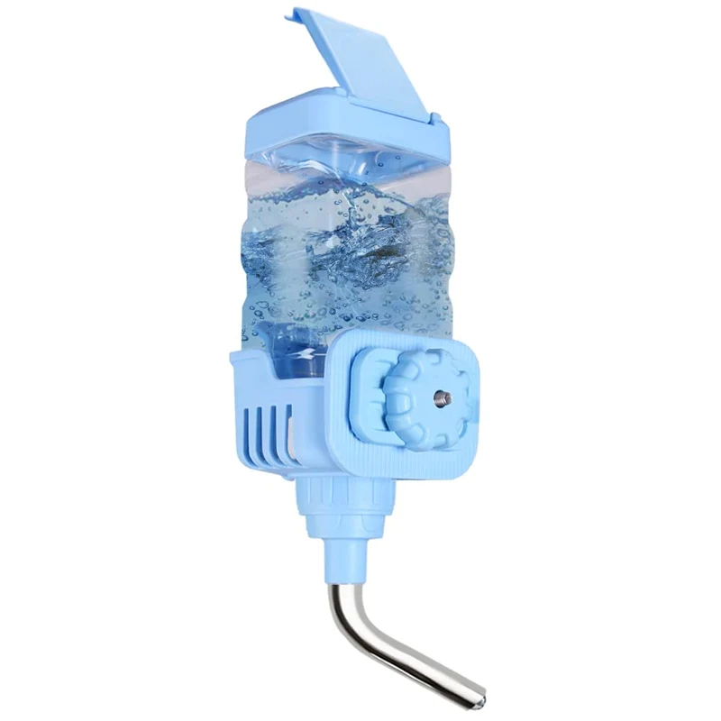 Vannon Distributeur d'eau pour petits animaux – 30 oz, bec inox monobloc, sans BPA