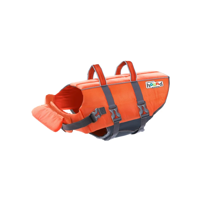 Outward Hound Granby Splash – Gilet de sauvetage pour chien orange (Taille moyenne)
