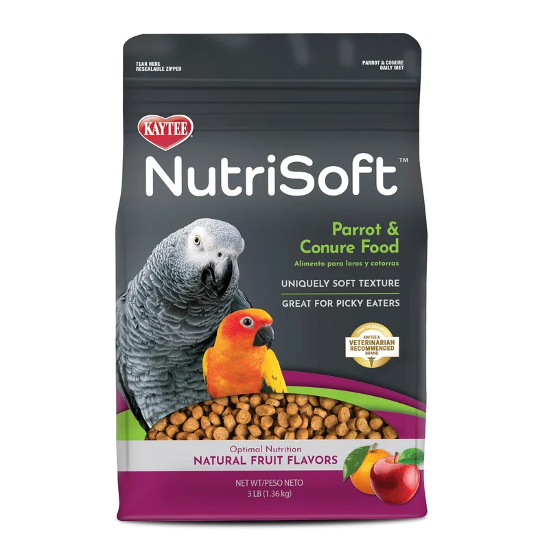 Kaytee Nutri Soft: Aliments Doux pour Perroquets et Conures, 1,36 kg