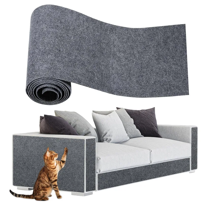 ENONCI Tapis Anti-Griffes pour Chats – Protège-Meubles Canapé et Coins, 78,7×15,8 pouces