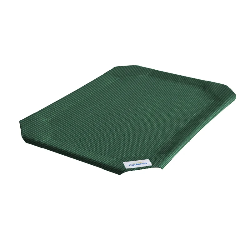 Housse de remplacement Coolaroo pour lit d’animaux — vert Brunswick — Grand (110 x 80 cm)