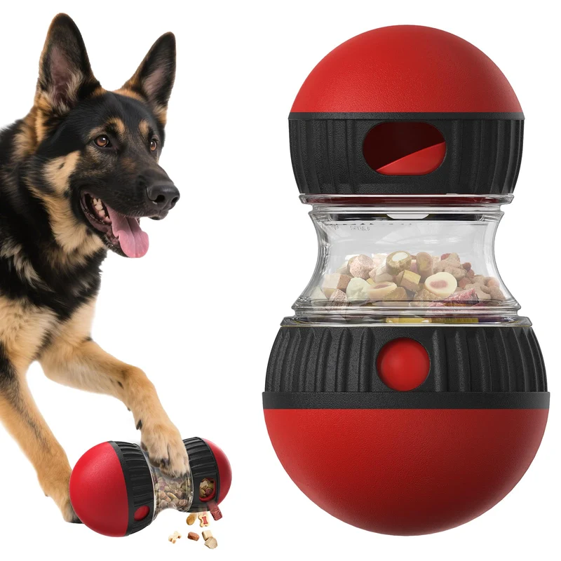 Chronanagese Jouet Puzzle pour Chien – Débit de Friandises Roulant et Bol Lent, Très Grand Format
