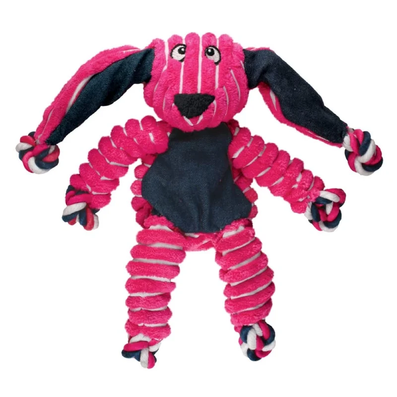 KONG Floppy Knots – Jouet de Traction Corde Nouée pour Chiens Moyens et Grands