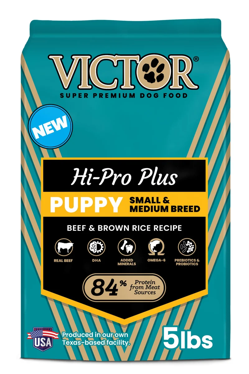 VICTOR Classic Hi-Pro pour chiots petites et moyennes – 5 lb