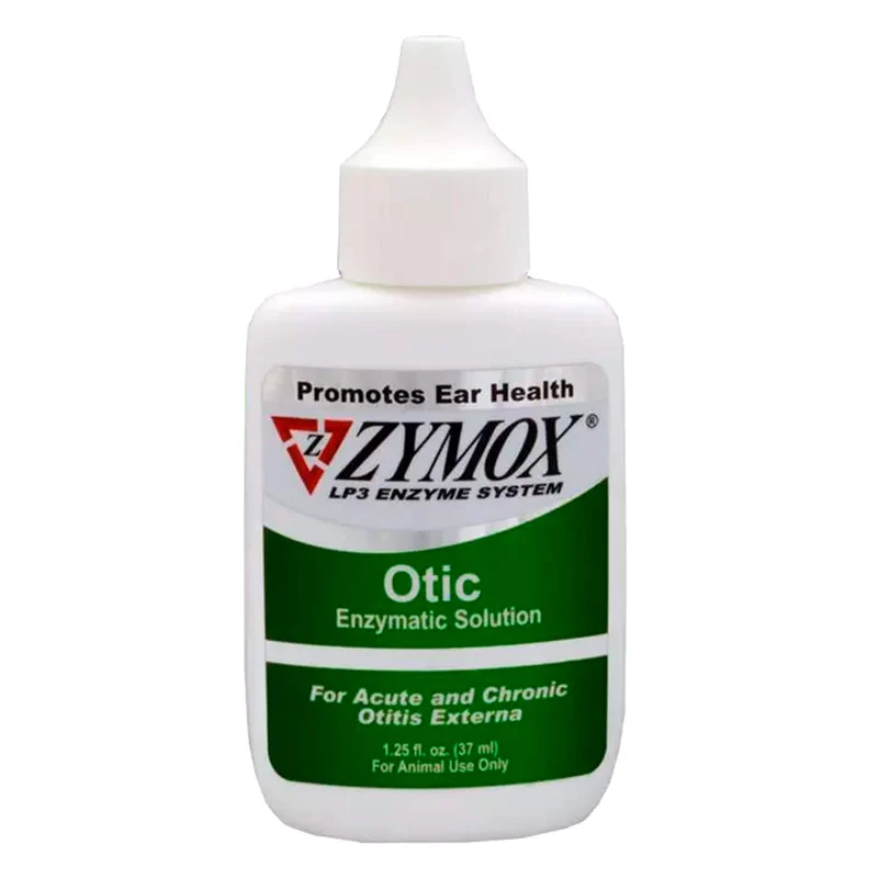 Pet King Brands Zymox Otic – Solution enzymatique pour oreilles chiens et chats sans hydrocortisone 1,25 oz