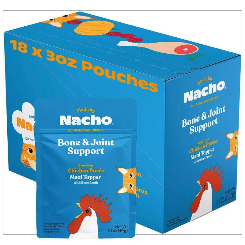 Made by Nacho Bone et Joint – Purée pour Chat, Bouillon d’Os
