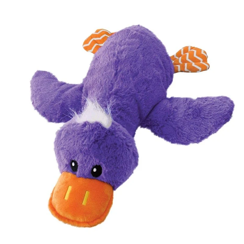 KONG Comfort Jumbo Canard XL – Jouet peluche XXL pour chiens de toutes tailles