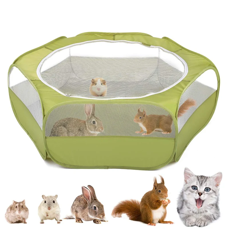 VavoPaw Parc de Jeu pour Petits Animaux — Imperméable, Respirant et Portable