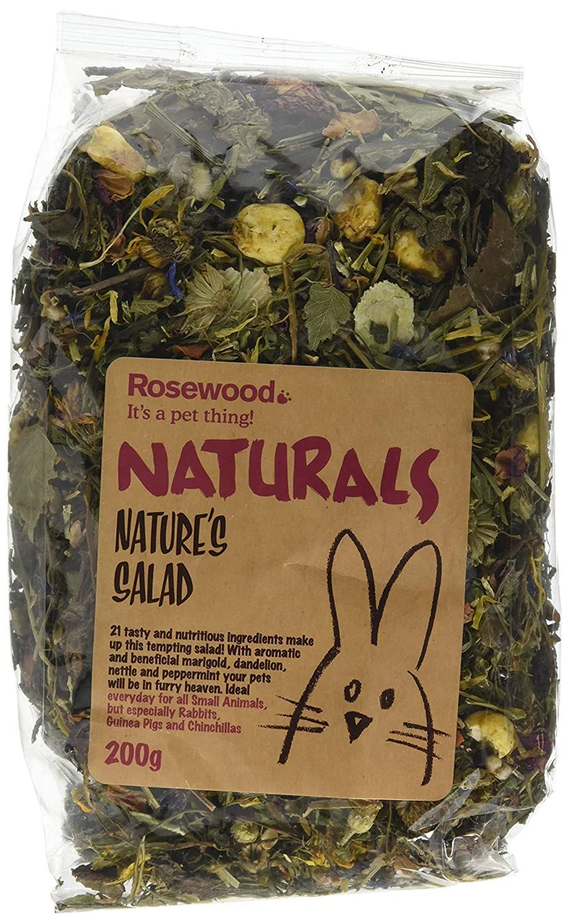 Rosewood – Friandises Naturelles Salade Naturelle 200 g (Lot de 2)