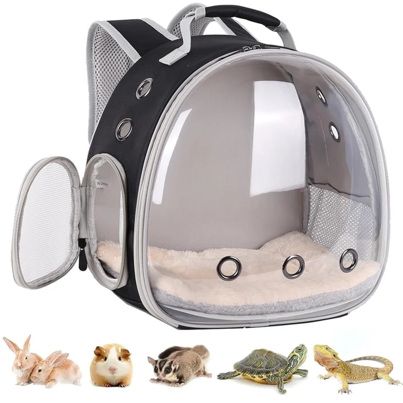 LAIRIES Sac à Dos Portable pour Petits Animaux — Transport Aéré et Confortable