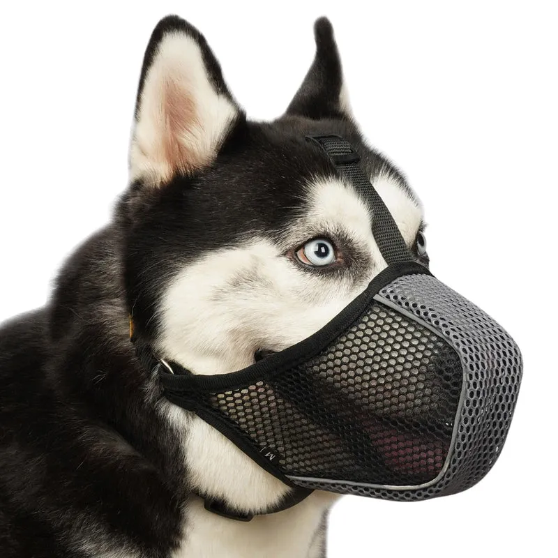 Mayerzon Museau pour Chien – Muzzle en Maille Breveté, Confort et Sécurité