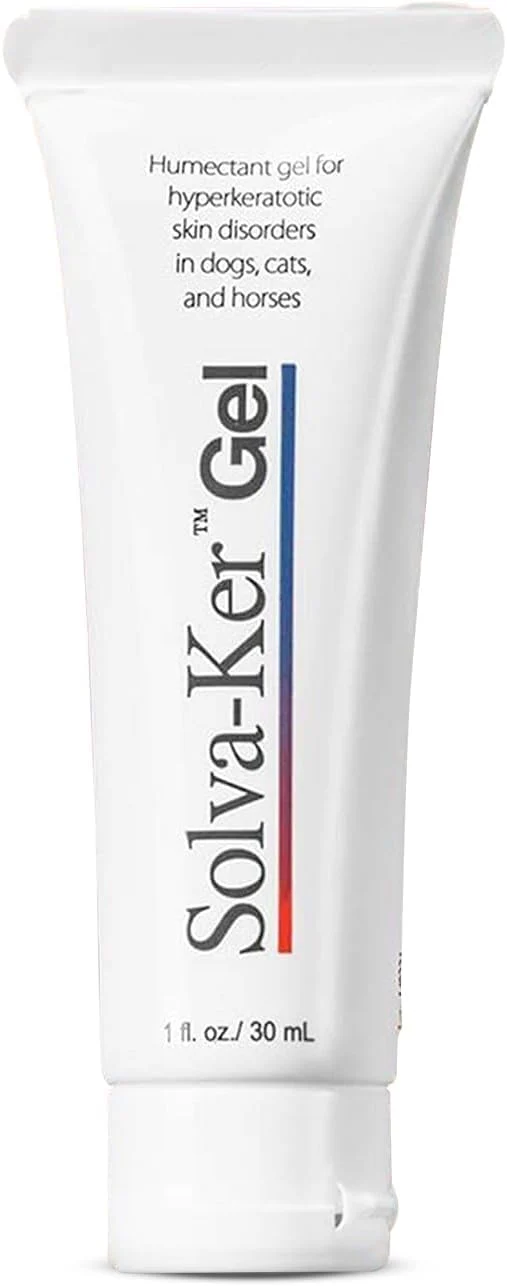 VetriMAX Soin Sans Gras – Gel Solva-Ker pour Museaux et Pattes (Chiens, Chats, Chevaux)