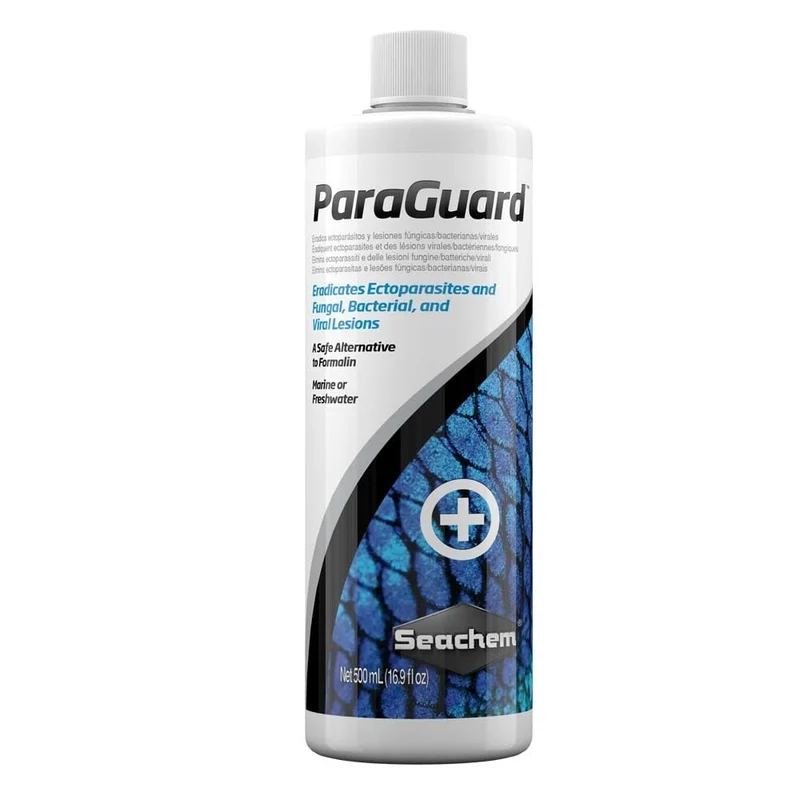 Seachem ParaGuard 500 mL (603) – Contrôle des parasites sans formaldéhyde
