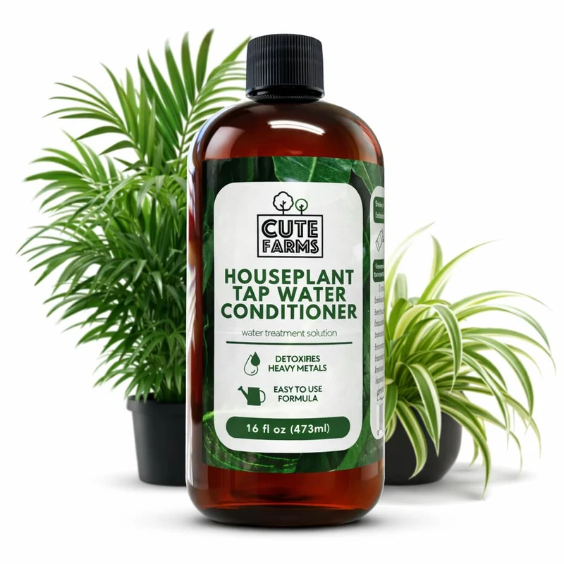 Conditionneur d'eau du robinet pour plantes d'intérieur, hydroponie et aquariums | 473 ml | Métaux lourds, chlore, chloramines, pH – Cute Farms